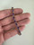 Vintage MCM 14k Gold Amethyst Diamond Tennis Bracelet 7”