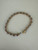 Vintage MCM 14k Gold Amethyst Diamond Tennis Bracelet 7”