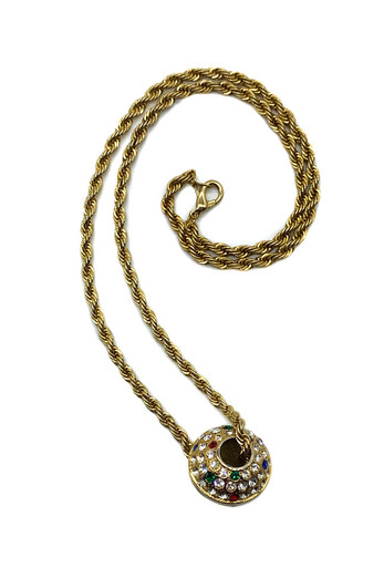 【VINTAGE HOLLYWOOD】Ripple Ball Chain Necklace_VH2534NE002M Designer fashion, Seoul-fully created | W Concept