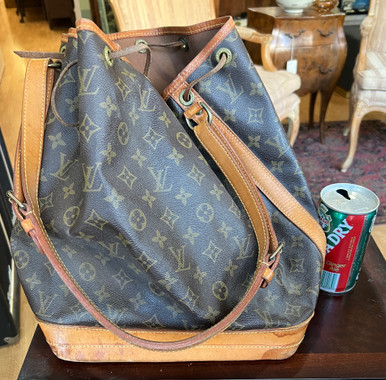 Brown Louis Vuitton Monogram Petit Noe Bucket Bag – Designer Revival