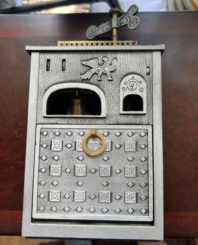 musical cigarette dispenser Rare Vintage Cigarette Dispenser Case Music Box Ukraine Soviet USSR  Tobacciana