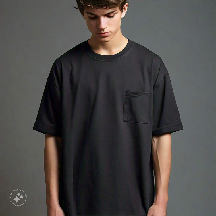 De Visu Classic Black Tee