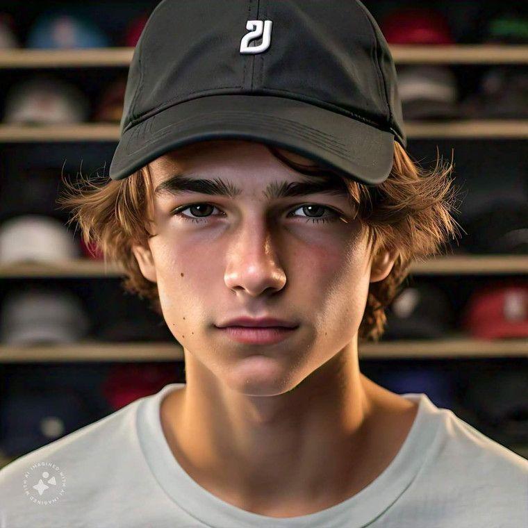 De Visu Black Trucker Cap