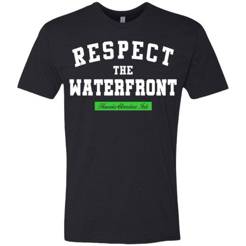 Hawaii's Stevedore Ink Respect The Waterfront(Black)