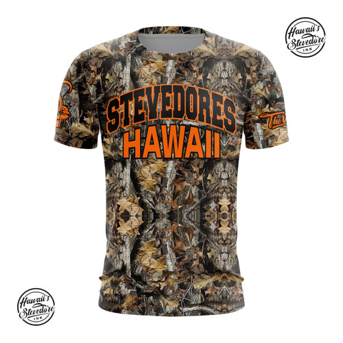 Hawaii's Stevedore Ink Camo Edition T-shirt