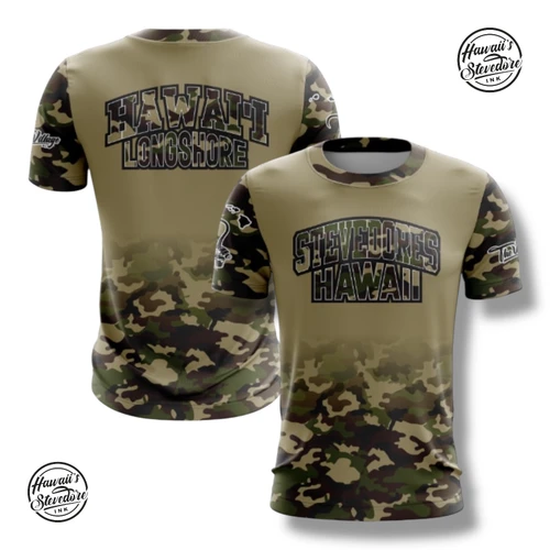 Hawaii's Stevedore Ink Camo Fade