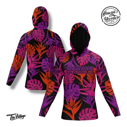 Hawaii Stevedore's Ink Black Pualani Vibes II