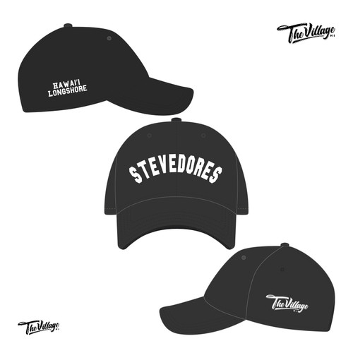 Hawaii's Stevedore Ink Hat Black/Black
