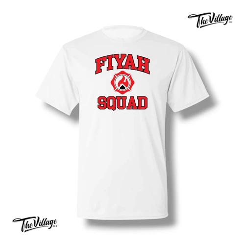 2026 FIYAH SQUAD BOOSTER T-SHIRTS: WHITE