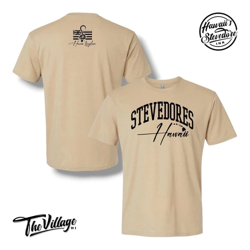 HAWAI'I'S STEVEDORE INK VARSITY T-SHIRT COLLECTION