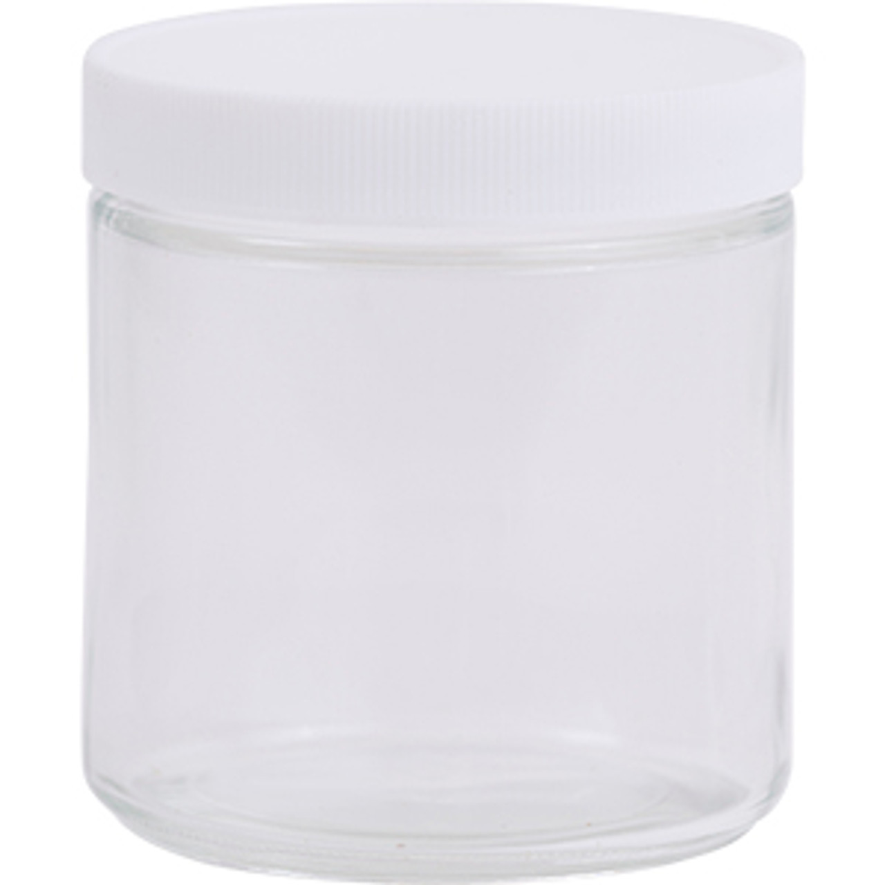 Glass Bait Jar w/ Lid - 16 oz. - Sterling Fur Company