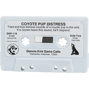CT 116 Coyote Pup Distress - Dennis Kirk Cassette Tape