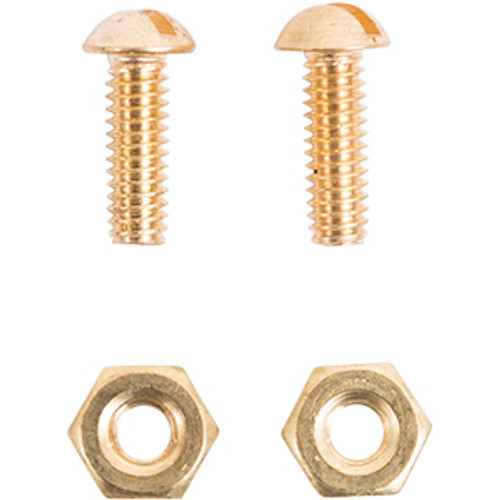 Brass Nut and Bolt (Soft Catch) - Victor Trap Parts