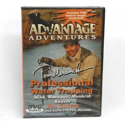 Miranda, Tom - Volume #2 Professional Water Trapping: Mink, Raccoon, Muskrat & Beaver DVD