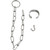 Body Trap Chain And Swivel Assembly