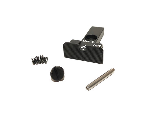 REAR SIGHT ASSEMBLY, P210, ADJUSTABLE, LPA, SIGHT PIN