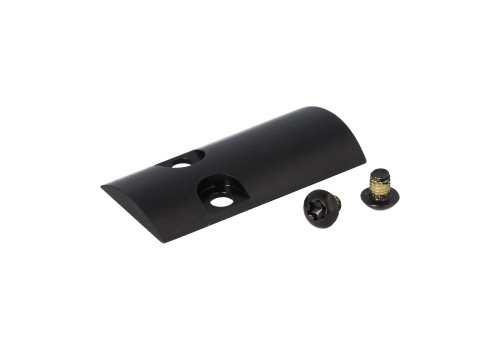 P229 SIGHT PLATE COVER, FLUSH W/ SCREWS, BLK