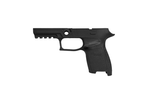 P320 COMPACT 9MM/40/.357 GRIP MODULE - BLACK, LARGE GRIP