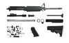5.56 AR 15 Rifle Kit - 16" Nitride Barrel 1:7 Twist Rate with Classic A2 Handguard