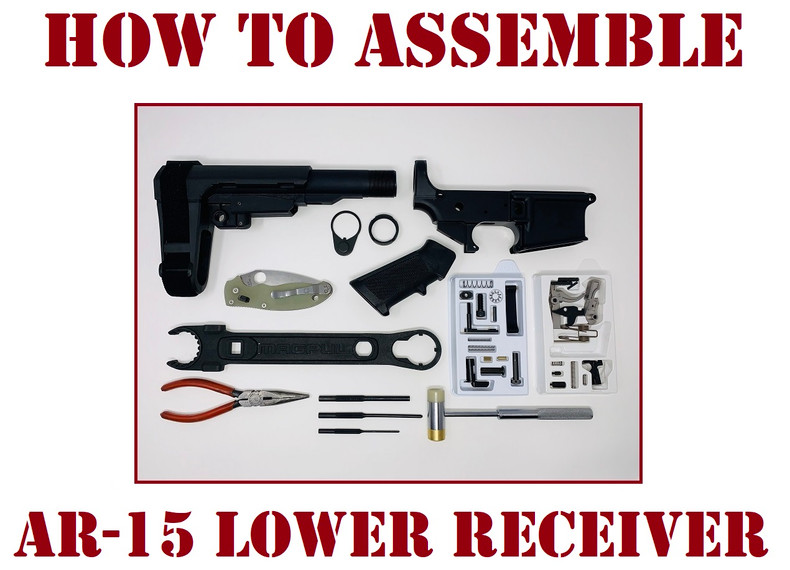 How to Assemble the AR15 Lower Receiver (Picture Guide) 80 Lower Jig