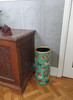 Umbrella Stand / Stick Holder - Chinese Ceramic - Butterfly Pattern