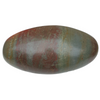 Shiva Lingam Stone - 13.5" Giant Stone for Prosperity - 13.5kg - Green - Narmada River