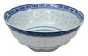 Chinese Blue and White Bowls - Rice Pattern - Set of 6 - 11.5cm