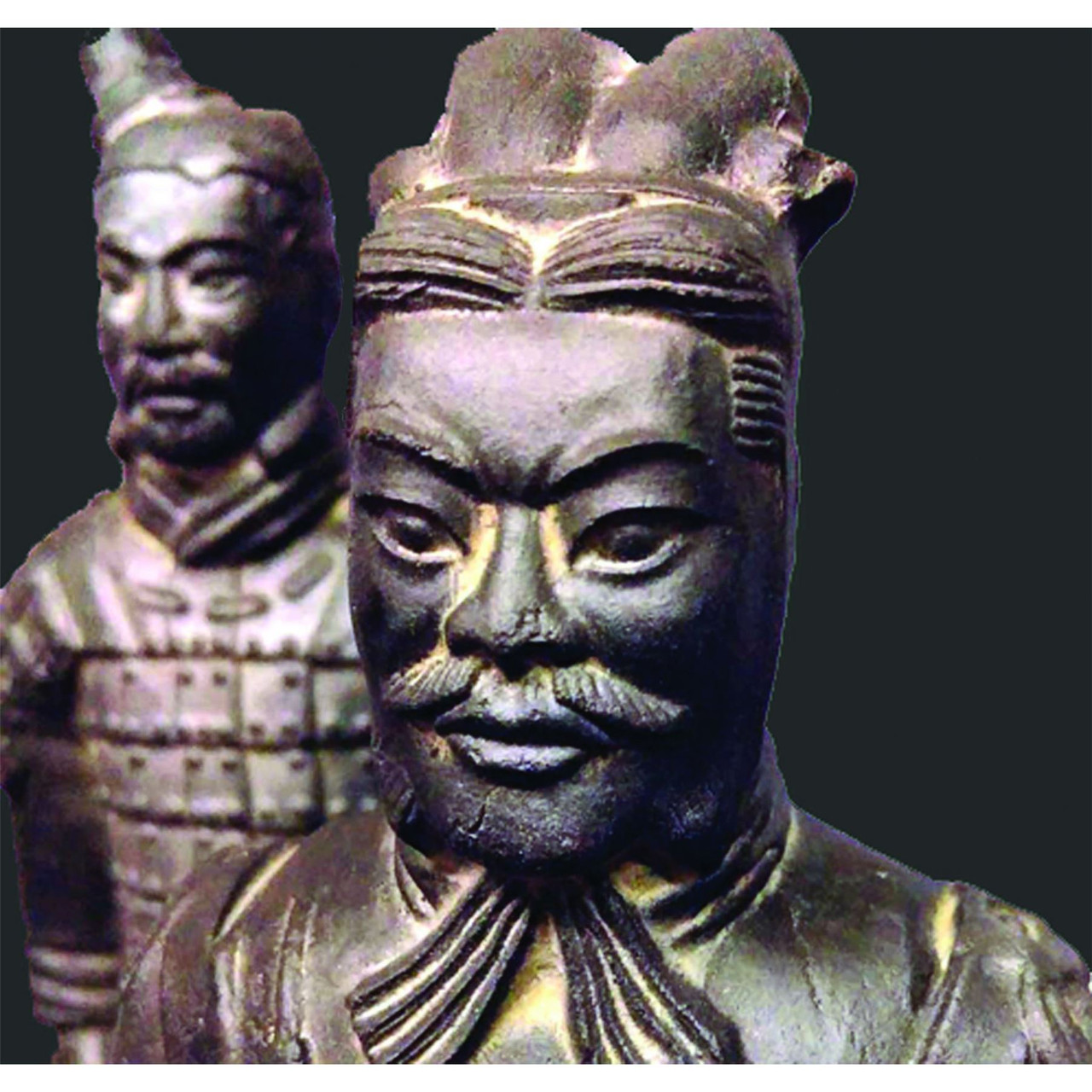 Terracotta Warriors - Set of 5 Chinese Figures - 18 - 21cm Tall - Boxed