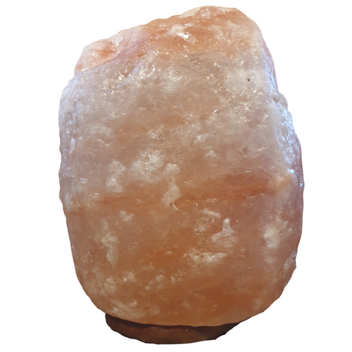 Himalayan Salt Lamp - Huge Size - 24Kg+ on Wooden Base - Feng Shui (#1)