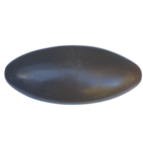 Shiva Lingam Stone - 12" Giant Stone for Prosperity - 6.5kg - Striped - Narmada River