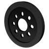 3607-0014-0048 - 3607 Series Disc Wheel (14mm Bore, 48mm Diameter, Black) - 2 Pack