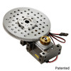 Stingray-5 Servo Gearbox (0.85 sec/60°, 12 RPM, 1750 oz-in Torque, 360° Rotation)