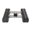 Bravo RC Tank Track Chassis (Rubber Treads) - Back view