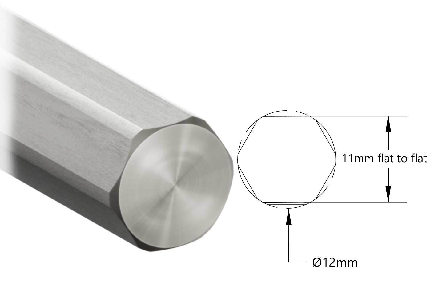 2102 Series 12mm REX Shafting