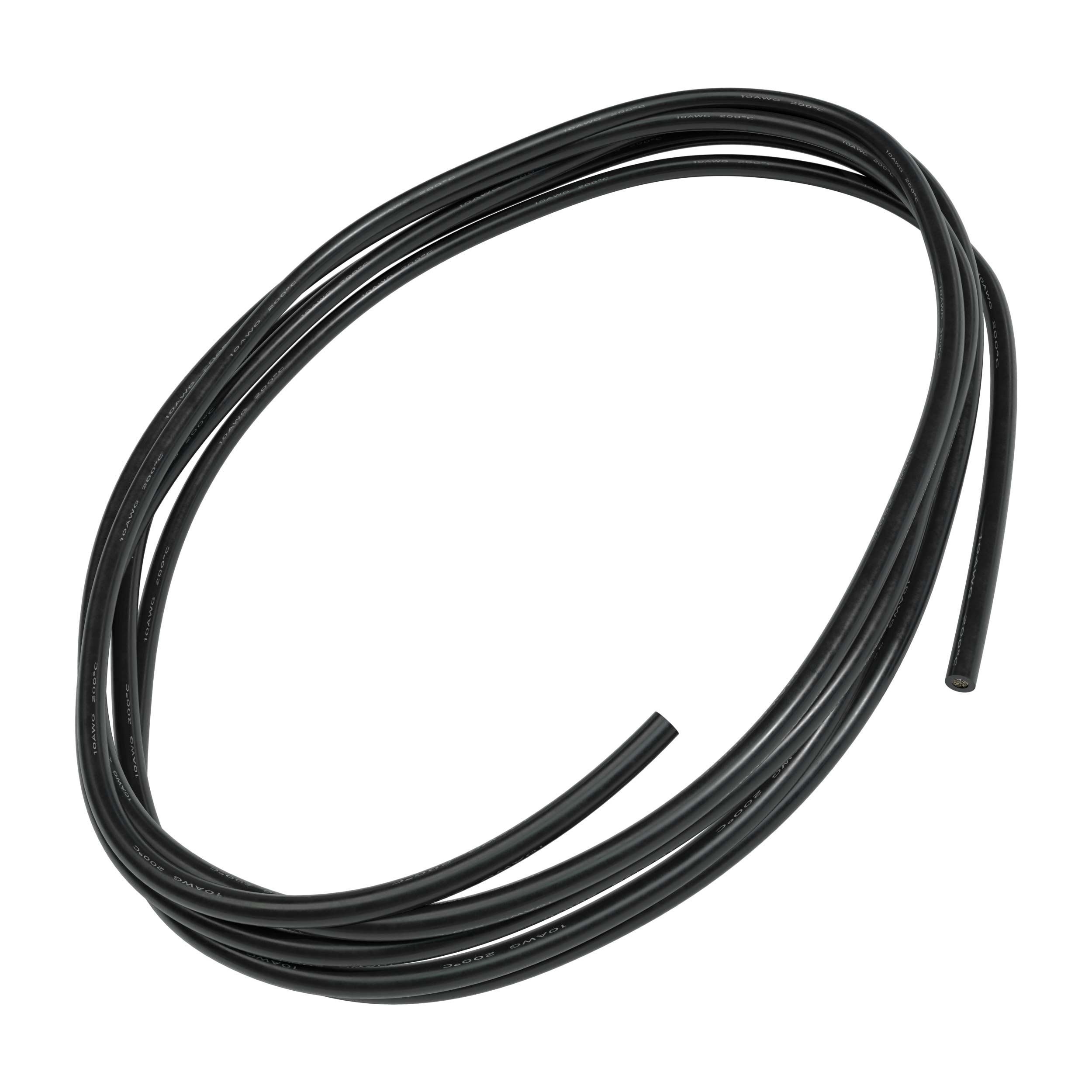 High Temp/High Voltage Silicone Wire, 250MCM AWG, 15kV, 200C, SILICONE  Insulated, Gray