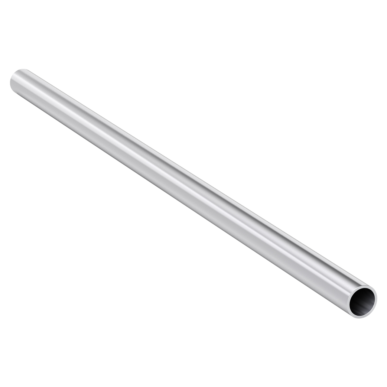 4100 Series Aluminum Tube (10mm ID x 12mm OD, 300mm Length) - ServoCity