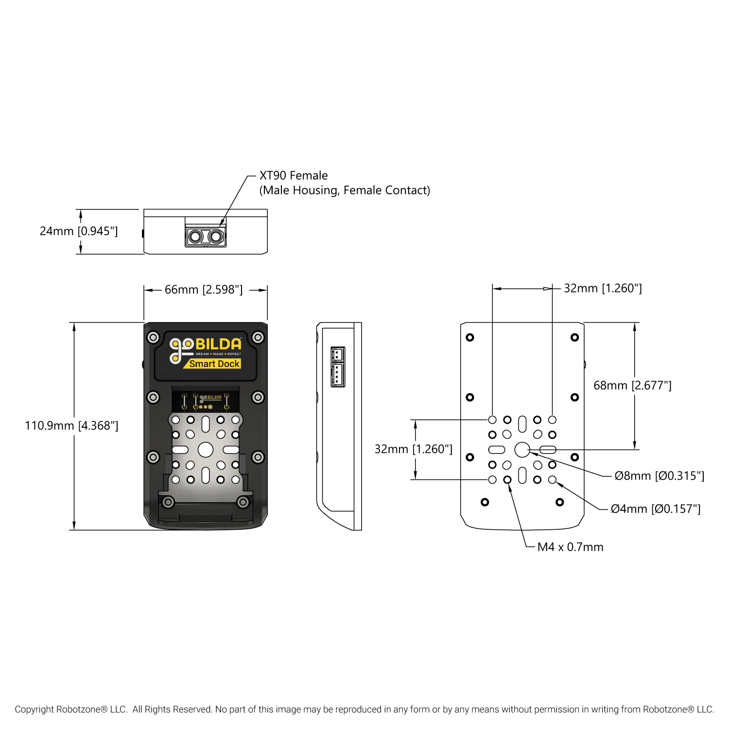 20V, 6Ah Li-ion Battery with LED Capacity Meter