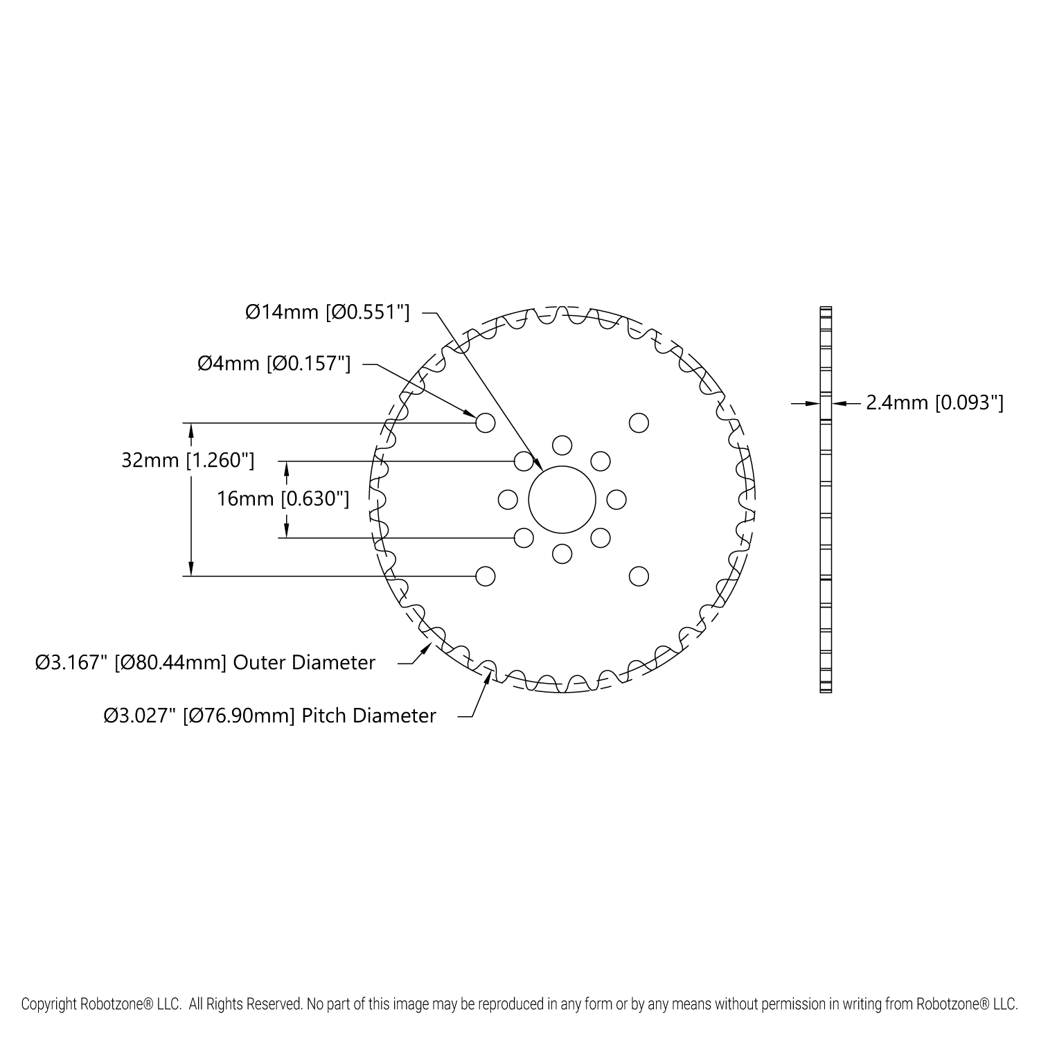 0.250 Pitch Metal Chain Add-and-Connect Link