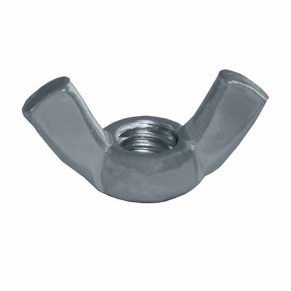 6-32 Zinc-Plated Wing Nut - 6 Pack