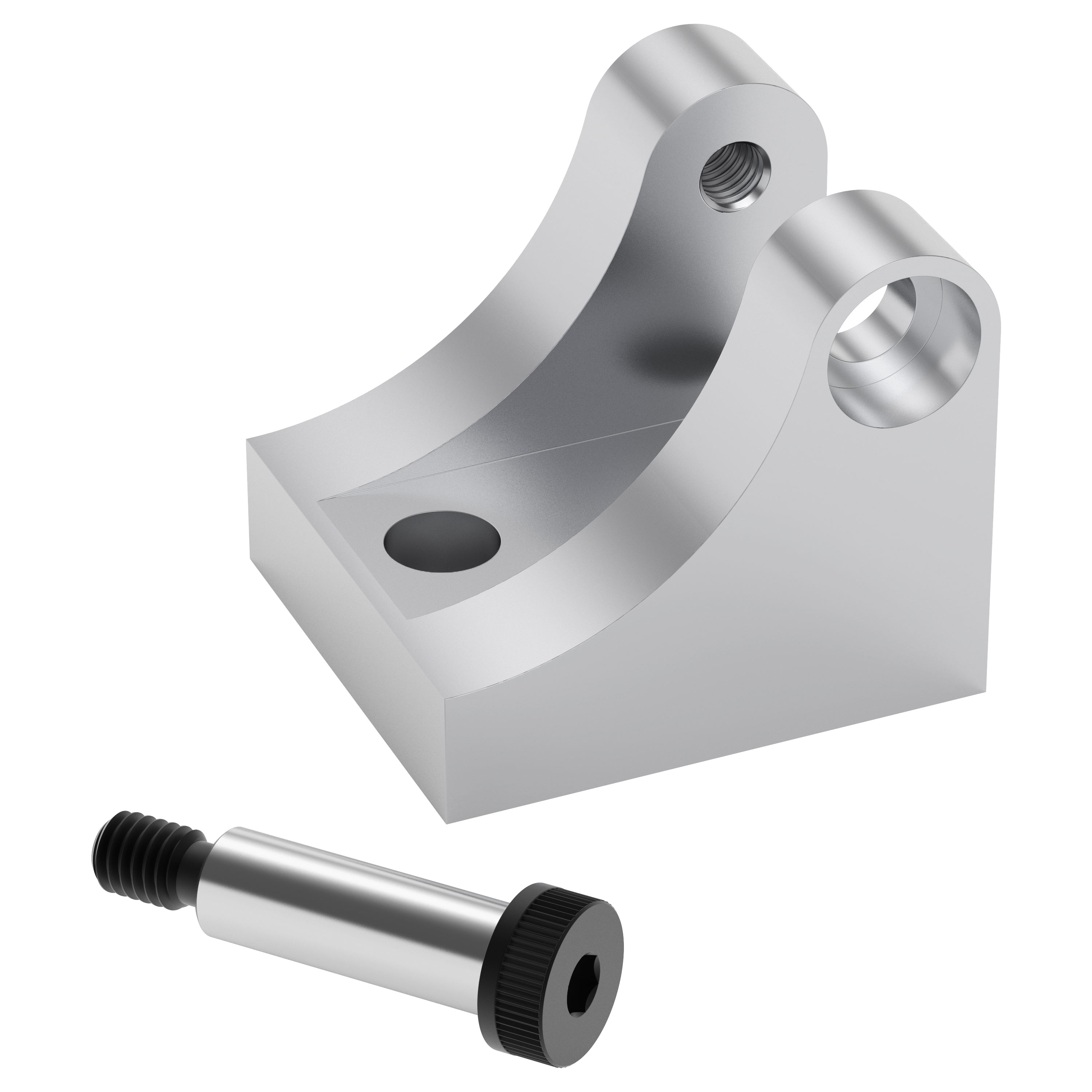 Super Duty Linear Actuator Mounting Bracket ServoCity