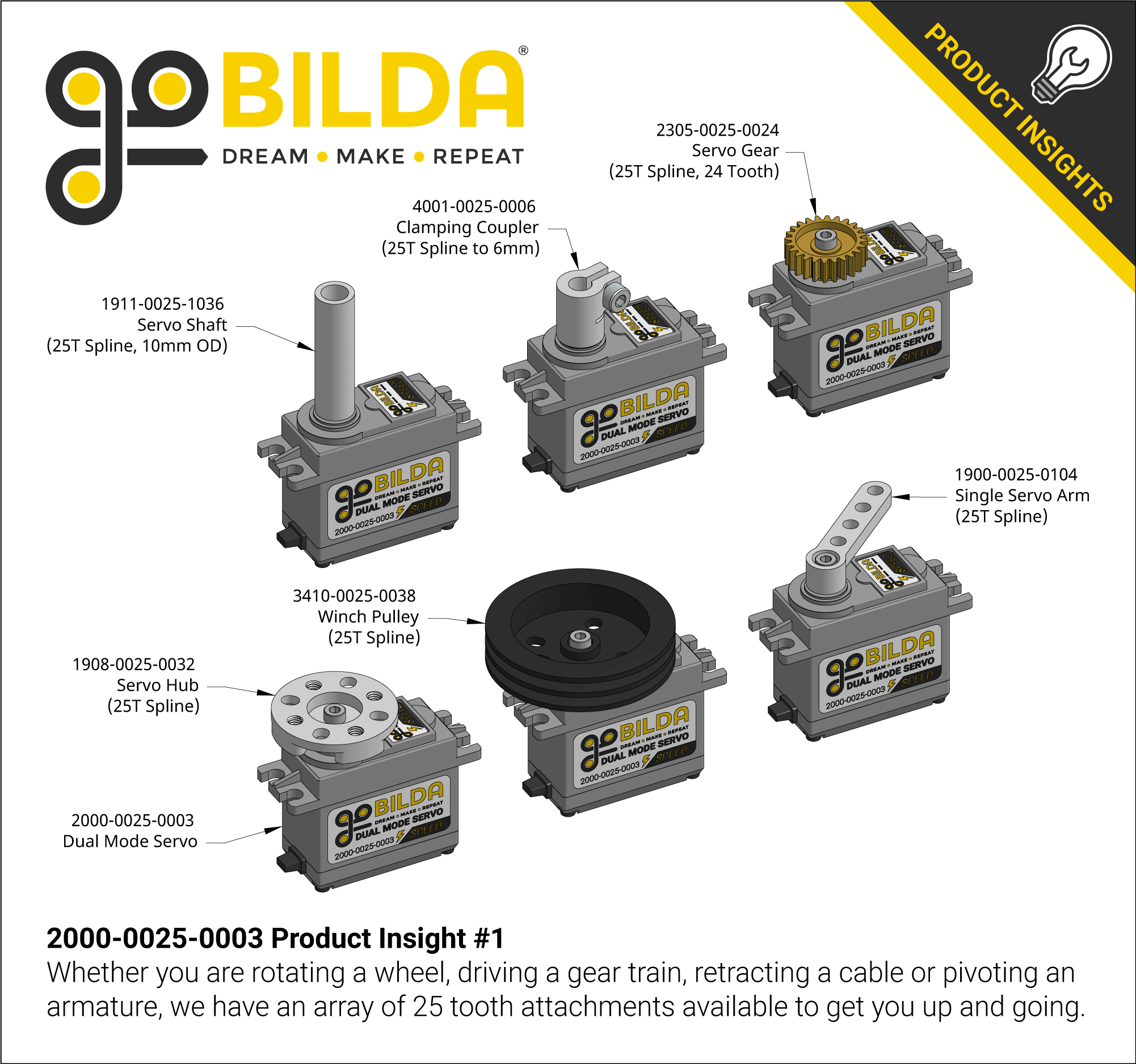 0.1227” Pitch Plastic Chain - ServoCity