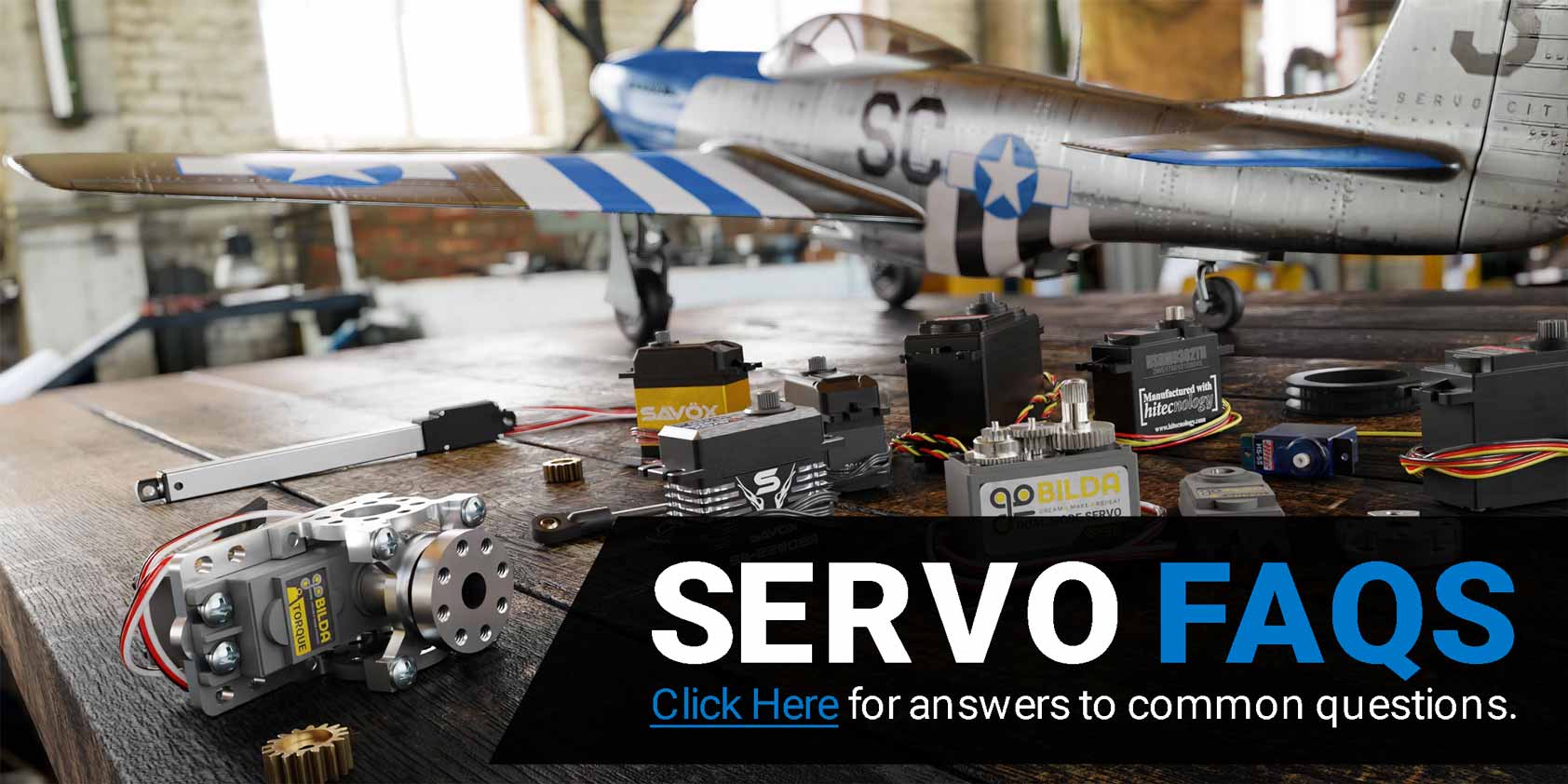 D980TW Servo-Clockwise (stock)-Stock Rotation - ServoCity® D980TW Servo-Clockwise (stock)-Stock Rotation - ServoCity®