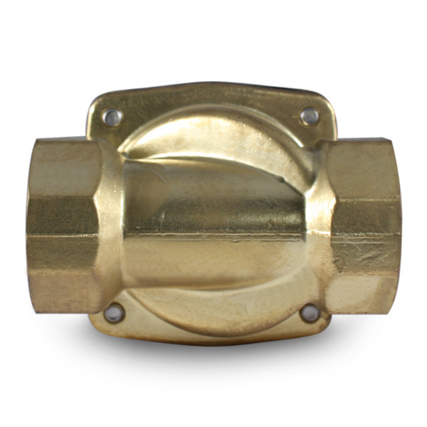 ぺっぱー 　no2 2'' inch 24V DC Electric Brass Solenoid Valve 24-Volts