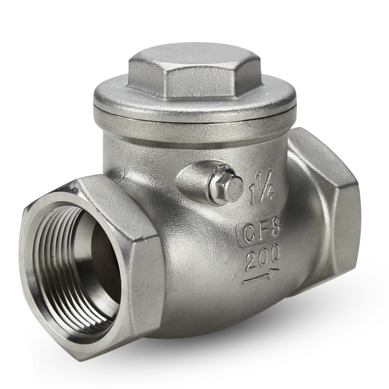 y swing check valve