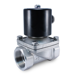 1-1/2" 12V DC Stainless Electric Solenoid Valve 1-1/2" 12V DC Stainless Electric Solenoid Valve