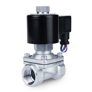 3/4" 110V AC Stainless Steel Solenoid Valve N/O 3/4" 110V AC Stainless Steel Solenoid Valve N/O