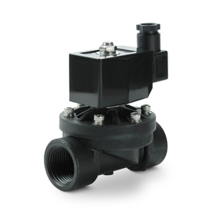 Atlantic Valves PA66 Engineered Plastic, Black Nylon, Lead Free Solenoid Valve with DIN Coil Atlantic Valves PA66 Engineered Plastic, Black Nylon, Lead Free Solenoid Valve with DIN Coil