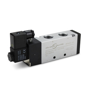 1/2" 5 Port (4 Way), 2 Position Pneumatic Solenoid Valve 1/2" 5 Port (4 Way), 2 Position Pneumatic Solenoid Valve