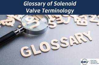 Glossary of Solenoid Valve Terminology Glossary of Solenoid Valve Terminology