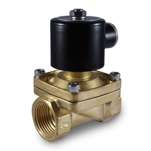 1" 110V AC Electric Brass Solenoid Valve